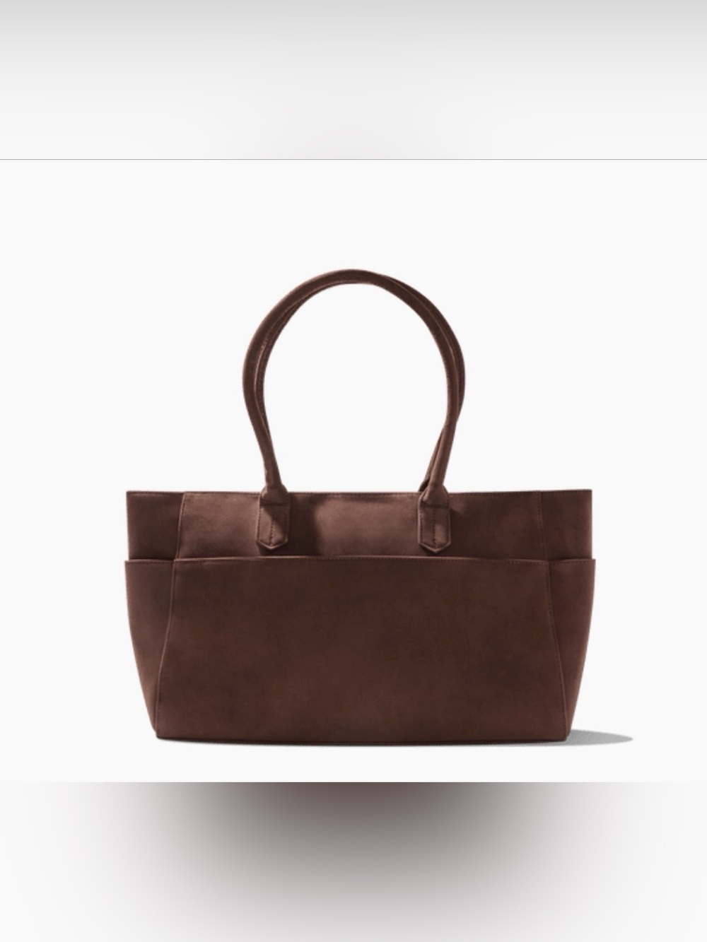 Mali & Lily Faux Suede Tote